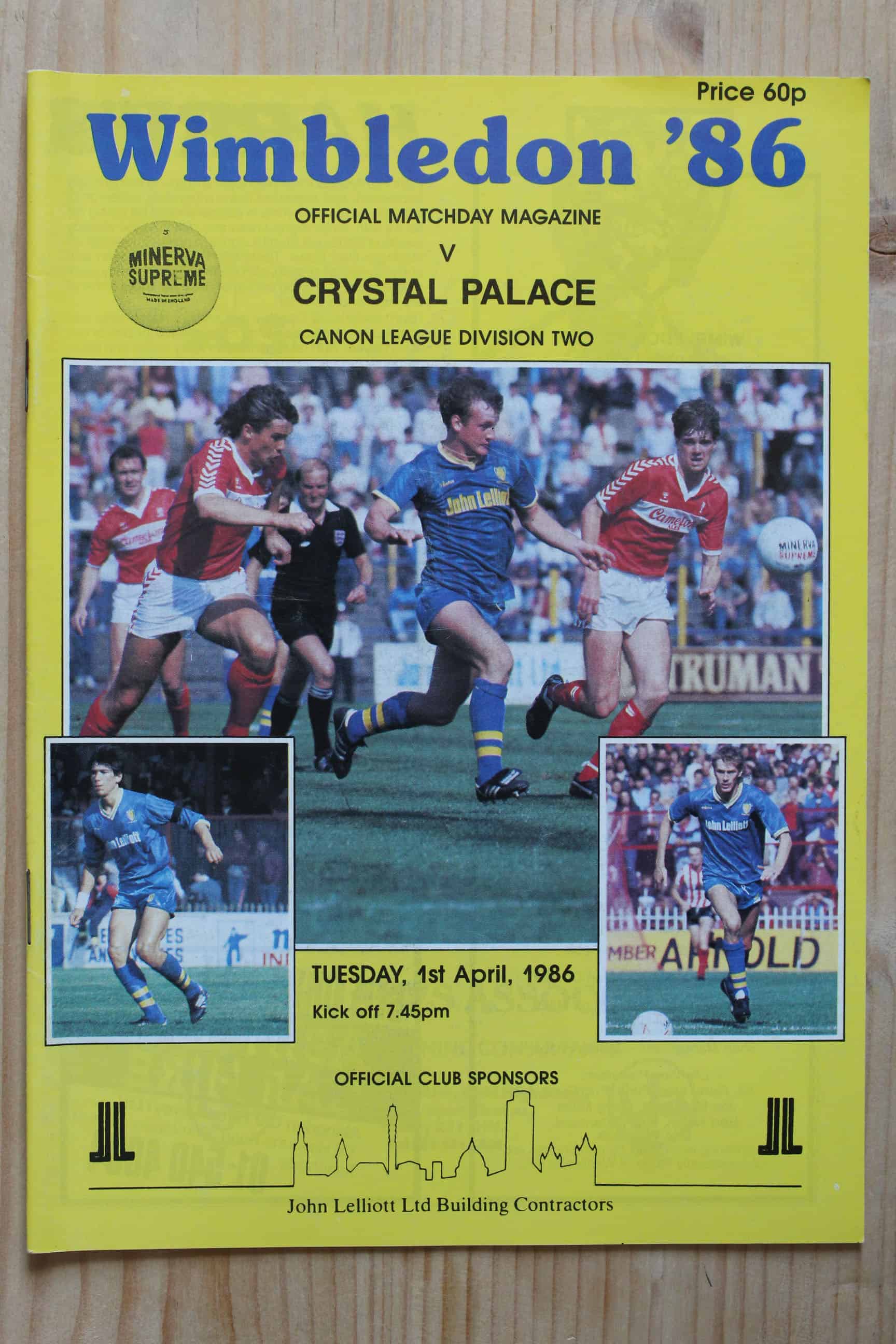 Wimbledon v Crystal Palace FC